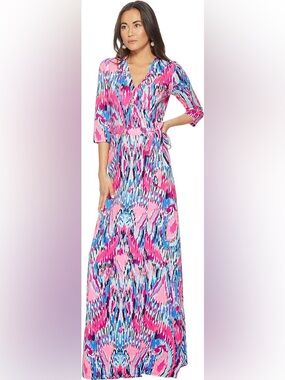 🦄Lilly Pulitzer Marvista Maxi Dress, Sz XL